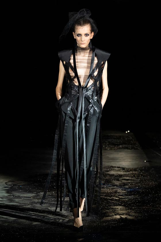haute couture dark celebration sylvio giardina ss 2020